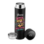 Termos Personalizat, Negru, 500 ml, THP018
