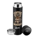 Termos Personalizat, Negru, 500 ml, THP021