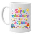 Cana Educatoare, Alba, 350ml, CPRUV005