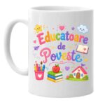 Cana Educatoare, Alba, 350ml, CPRUV006