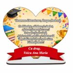 Decoratiune Cadou, Educatoare, Personalizata, Lemn, 18x15cm, DCPS019