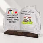 Decoratiune Cadou, Educatoare, Personalizata, Lemn, 20x14cm, DCPS021 - imagine 3