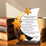 Decoratiune Cadou, Educatoare, Personalizata, Lemn, 20x17cm, DCPS022 - imagine 2