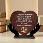 Decoratiune Cadou, Diriginta, Personalizata, Lemn, 15x11,5cm, DCPS024 - imagine 2