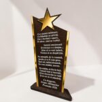 Decoratiune Cadou, Educatoare, Personalizata, Lemn, 22x10cm, DCPS025 - imagine 3