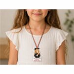 Medalie Personalizata, Gradinita, Fetita, Lemn, Multicolor, 6,5x4cm, MDUV038 - imagine 3