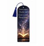 Semn Carte, Lemn, Multicolor, 15x5cm, SEC02