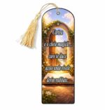 Semn Carte, Lemn, Multicolor, 15x5cm, SEC04