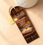 Semn Carte, Lemn, Multicolor, 15x5cm, SEC06 - imagine 3