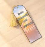 Semn Carte, Lemn, Multicolor, 15x5cm, SEC10 - imagine 3