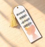 Semn Carte, Lemn, Multicolor, 15x5cm, SEC12 - imagine 3