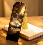 Semn Carte, Lemn, Multicolor, 15x5cm, SEC13 - imagine 2