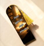 Semn Carte, Lemn, Multicolor, 15x5cm, SEC13 - imagine 3