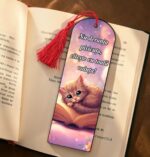 Semn Carte, Lemn, Multicolor, 15x5cm, SEC20 - imagine 2