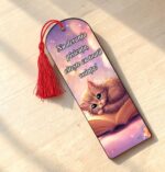 Semn Carte, Lemn, Multicolor, 15x5cm, SEC20 - imagine 3