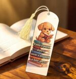 Semn Carte, Lemn, Multicolor, 15x5cm, SEC21 - imagine 2