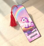 Semn Carte, Lemn, Multicolor, 15x5cm, SEC22 - imagine 3