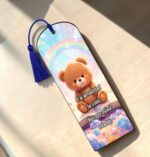 Semn Carte, Lemn, Multicolor, 15x5cm, SEC23 - imagine 3