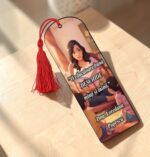 Semn Carte, Lemn, Multicolor, 15x5cm, SEC26 - imagine 3