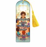 Semn Carte, Lemn, Multicolor, 15x5cm, SEC27