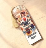 Semn Carte, Lemn, Multicolor, 15x5cm, SEC28 - imagine 3