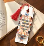 Semn Carte, Lemn, Multicolor, 15x5cm, SEC30 - imagine 2