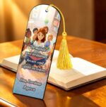 Semn Carte, Lemn, Multicolor, 15x5cm, SEC34 - imagine 2