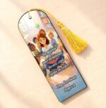 Semn Carte, Lemn, Multicolor, 15x5cm, SEC34 - imagine 3