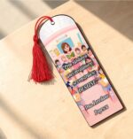Semn Carte, Lemn, Multicolor, 15x5cm, SEC35 - imagine 3