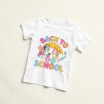 Tricou Personalizat, Back To School, Bluey, Bumbac, Alb, TABS010 - imagine 3