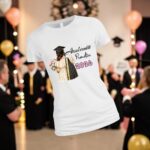 Tricou Personalizat, Absolvire, Bumbac, Alb, TABS014 - imagine 4