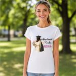Tricou Personalizat, Absolvire, Bumbac, Alb, TABS014 - imagine 2