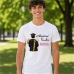 Tricou Personalizat, Absolvire, Bumbac, Alb, TABS015 - imagine 2