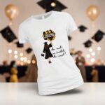 Tricou Personalizat, Absolvire, Bumbac, Alb, TABS016 - imagine 4