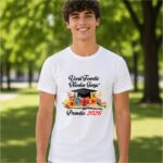 Tricou Personalizat, Absolvire, Bumbac, Alb, TABS019 - imagine 2