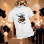 Tricou Personalizat, Absolvire, Bumbac, Alb, TABS021 - imagine 4