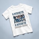 Tricou copil, Personalizat, Katseye, Bumbac, Alb, TRA003 - imagine 3