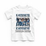 Tricou copil, Personalizat, Katseye, Bumbac, Alb, TRA003