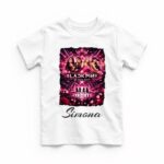 Tricou copil, Personalizat, Blackpink, Bumbac, Alb, TRA006