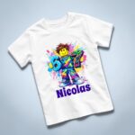 Tricou copil, Personalizat, Roblox, Six Seven, Bumbac, Alb, TRA008 - imagine 3