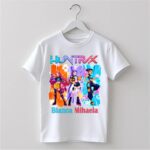 Tricou copil, Personalizat, Huntrix, Bumbac, Alb, TRA015 - imagine 2