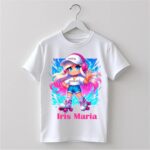 Tricou copil, Personalizat, Roblox Girl, Bumbac, Alb, TRA016 - imagine 2