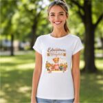 Tricou, Educatoare de Ursuleti, Bumbac, Alb, TRPR009 - imagine 2