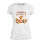 Tricou, Educatoare de Ursuleti, Bumbac, Alb, TRPR009