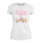 Tricou, Educatoare de Iepurasi, Bumbac, Alb, TRPR012
