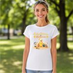 Tricou, Educatoare de Bobocei, Bumbac, Alb, TRPR013 - imagine 2