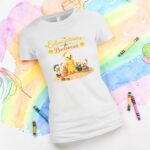 Tricou, Educatoare de Bobocei, Bumbac, Alb, TRPR013 - imagine 3