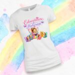 Tricou, Educatoare de Fluturasi, Bumbac, Alb, TRPR015 - imagine 3