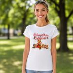 Tricou, Educatoare de Furnicute, Bumbac, Alb, TRPR016 - imagine 2