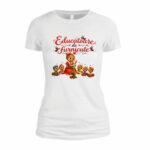 Tricou, Educatoare de Furnicute, Bumbac, Alb, TRPR016